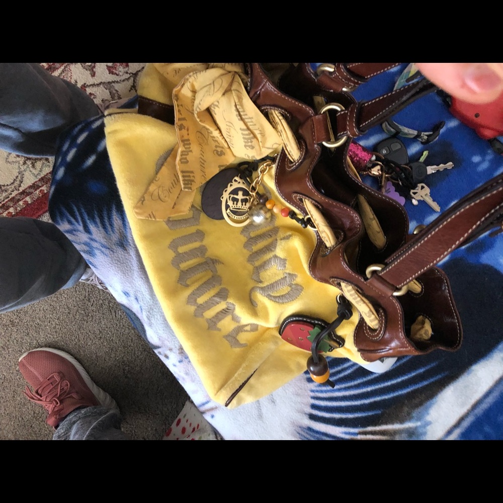 Juicy Couture yellow purse